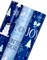 Christmas Wrapping Paper Roll - Mini Roll - 3 Rolls - 17 Inch x 120 Inch Per Roll - Blue and White Winter Wondland, Snowflake, Snowman Holiday Collection with Metallic Foil Shine
